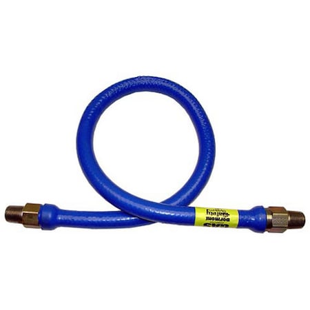 Dormont Coated Gas Connector 1" Mpt X 60" 16100BP60